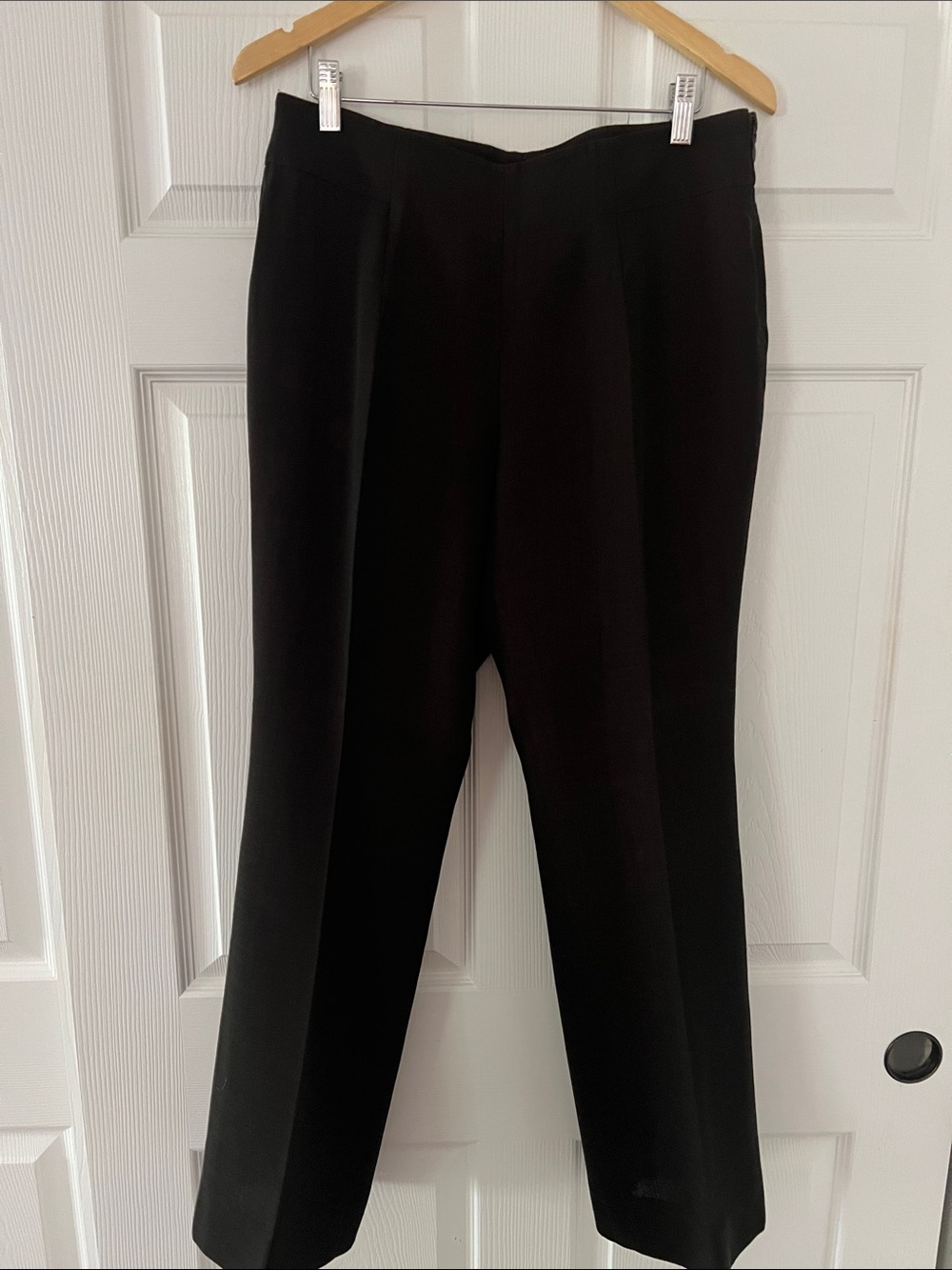 Akris Punto Dark Brown Straight-Leg Women's Trousers